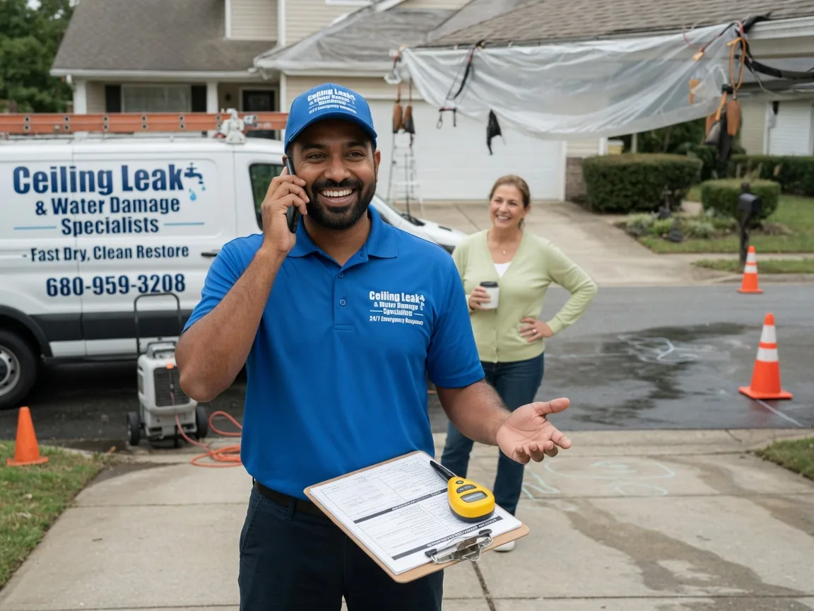 Ceiling Leak Cleanup Taylor, AZ FAQs